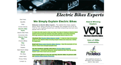 Desktop Screenshot of electricbikesexperts.co.uk